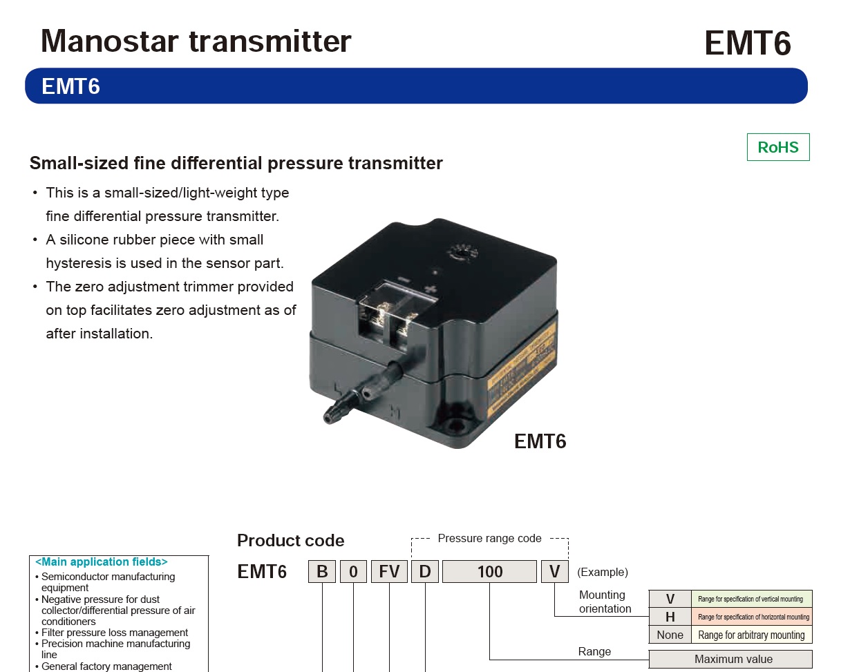 Ichiban Precision Sdn Bhd Manostar Manostar Transmitter